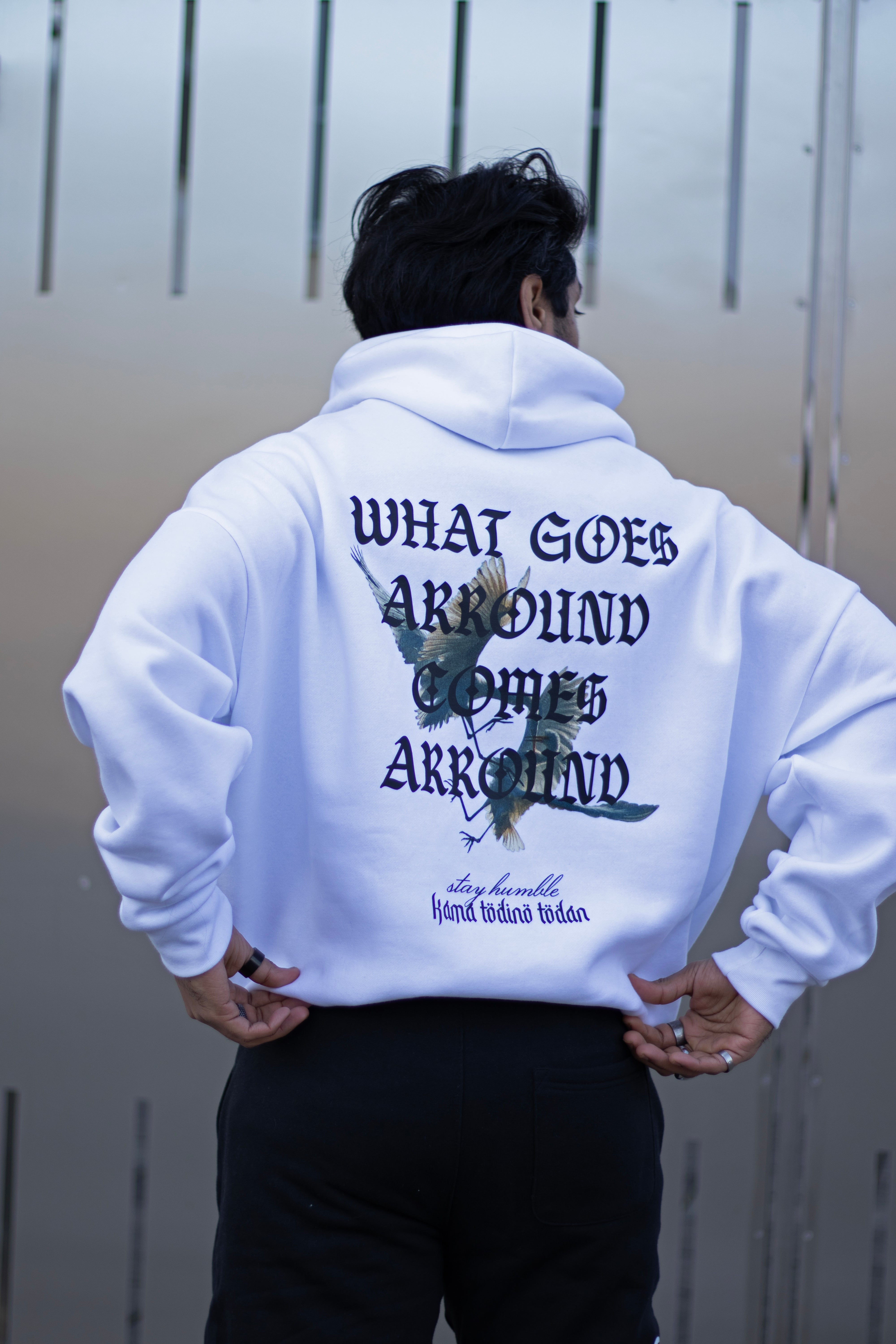 "what goes around comes around" HOODIE