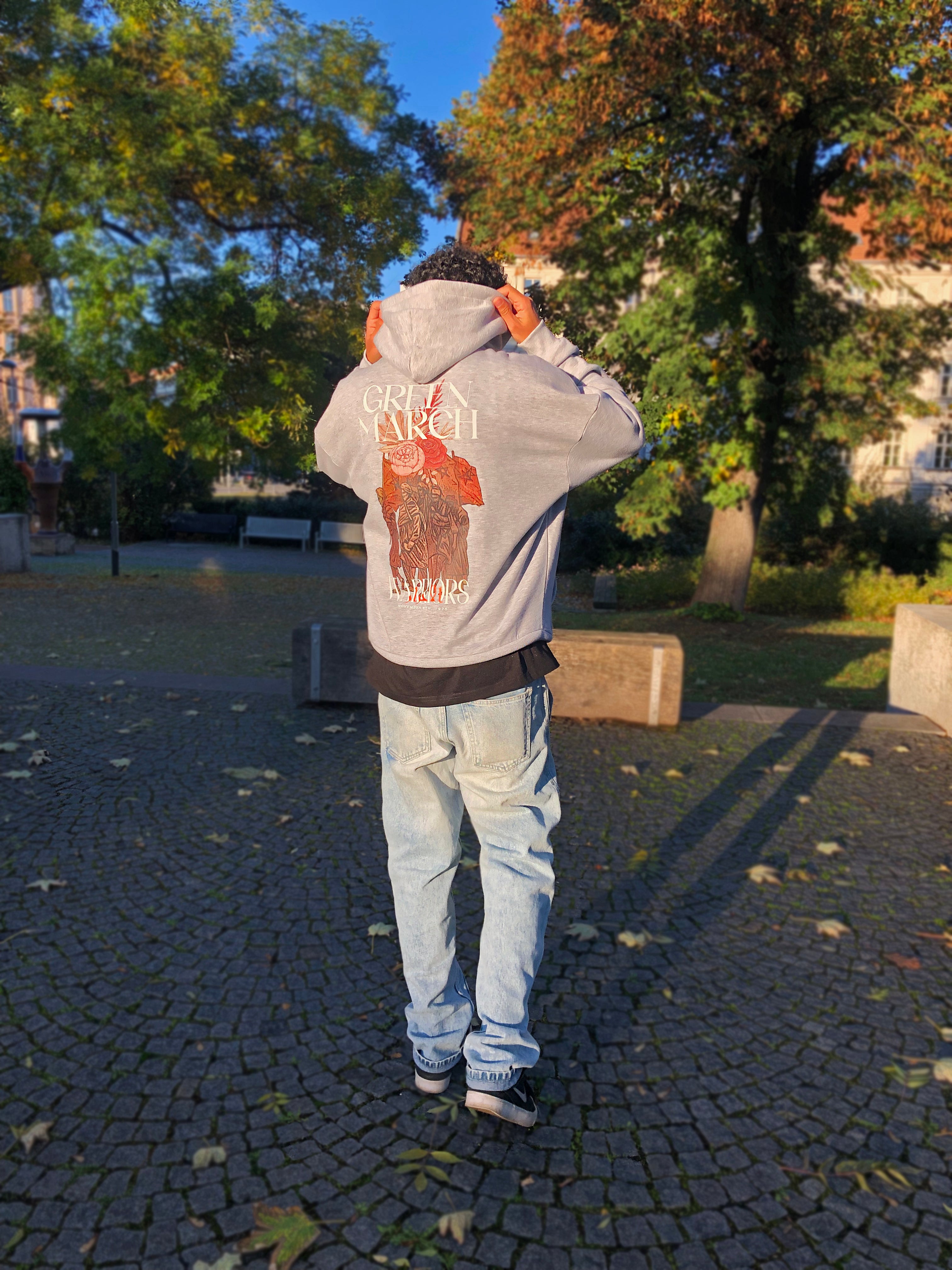 "GREEN MARCH" HOODIE