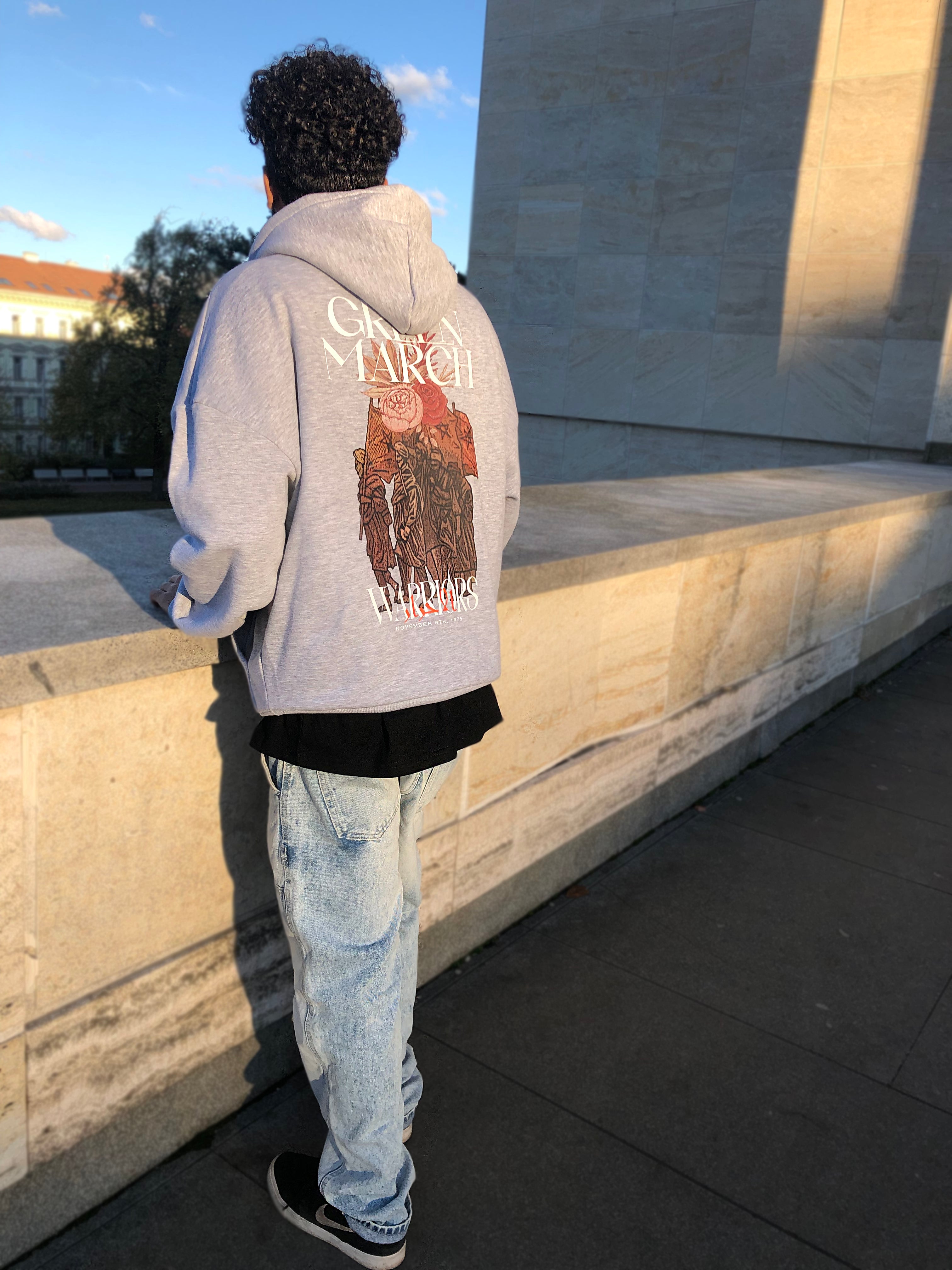 "GREEN MARCH" HOODIE