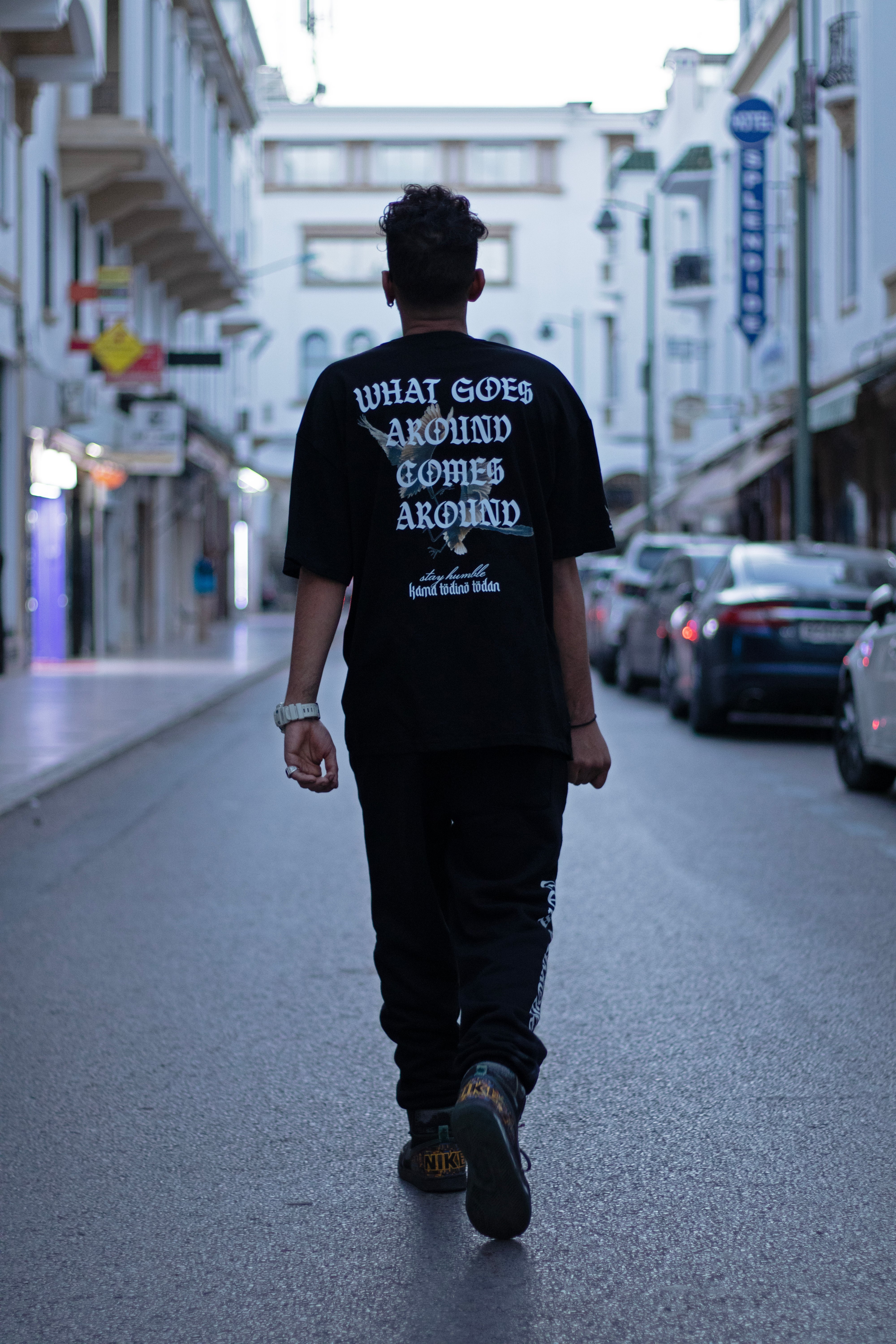 "what goes around comes around " T-SHIRT