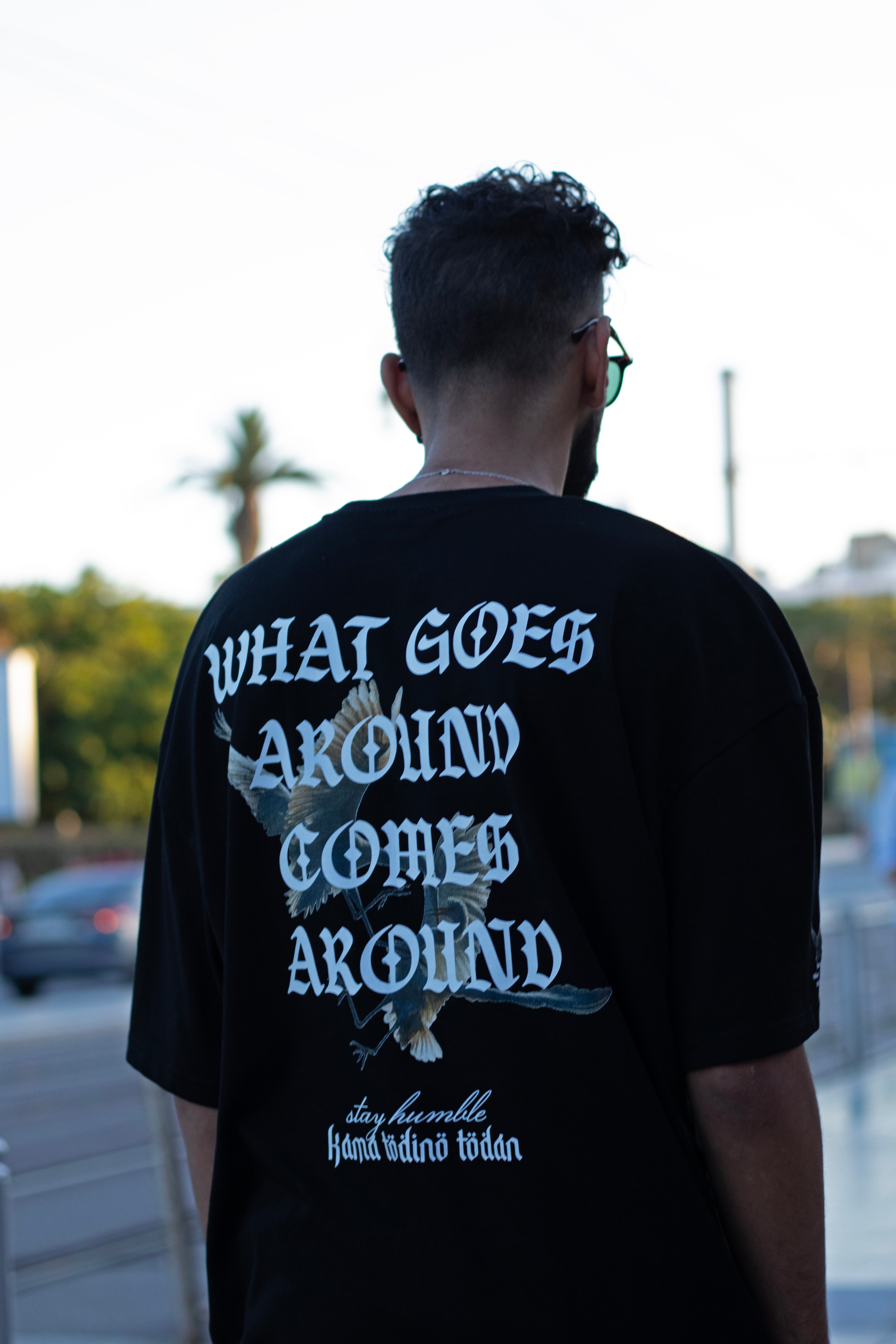 "what goes around comes around " T-SHIRT