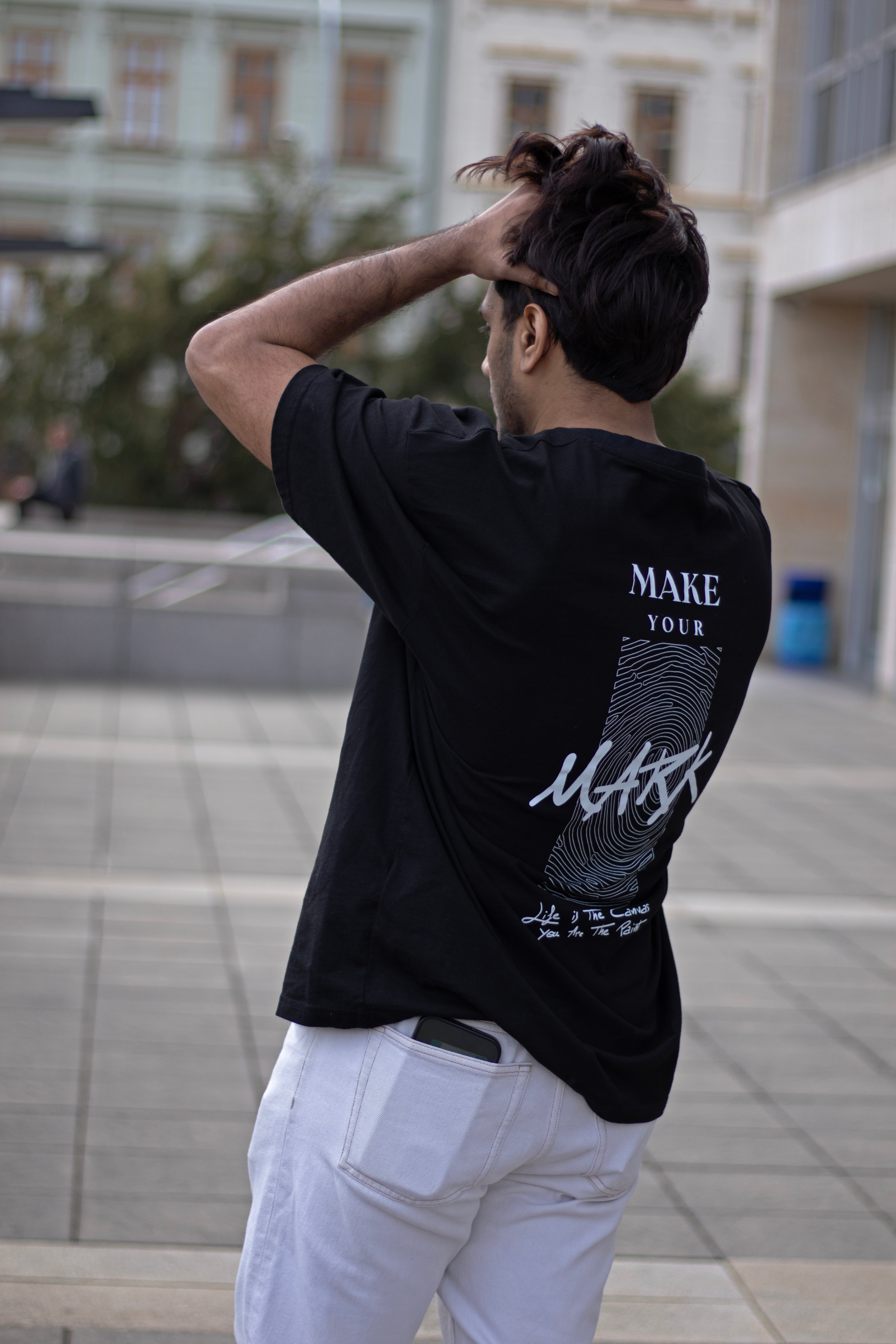 "MAKE YOUR MARK" T SHIRT