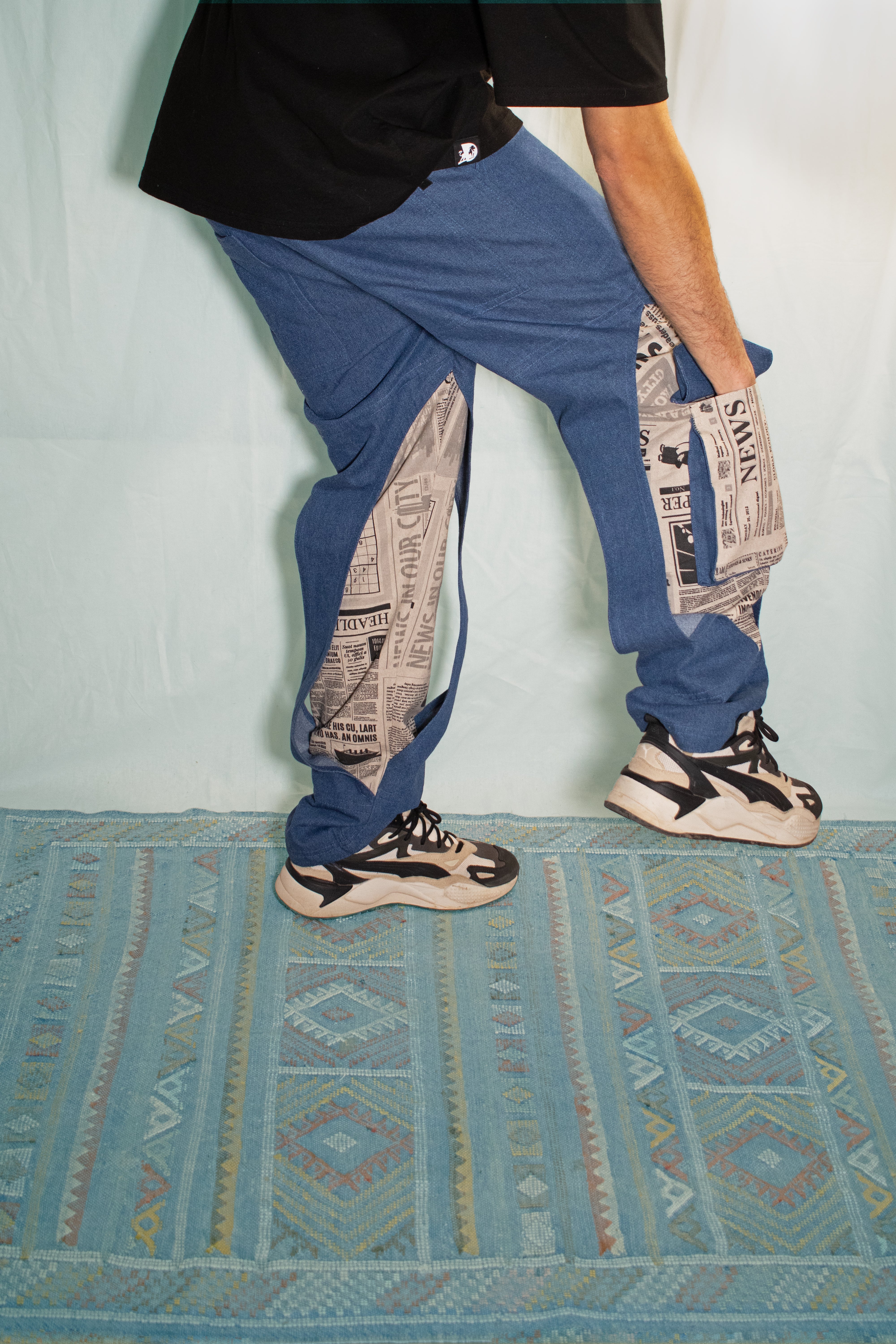 Baggy denim/newsfabric