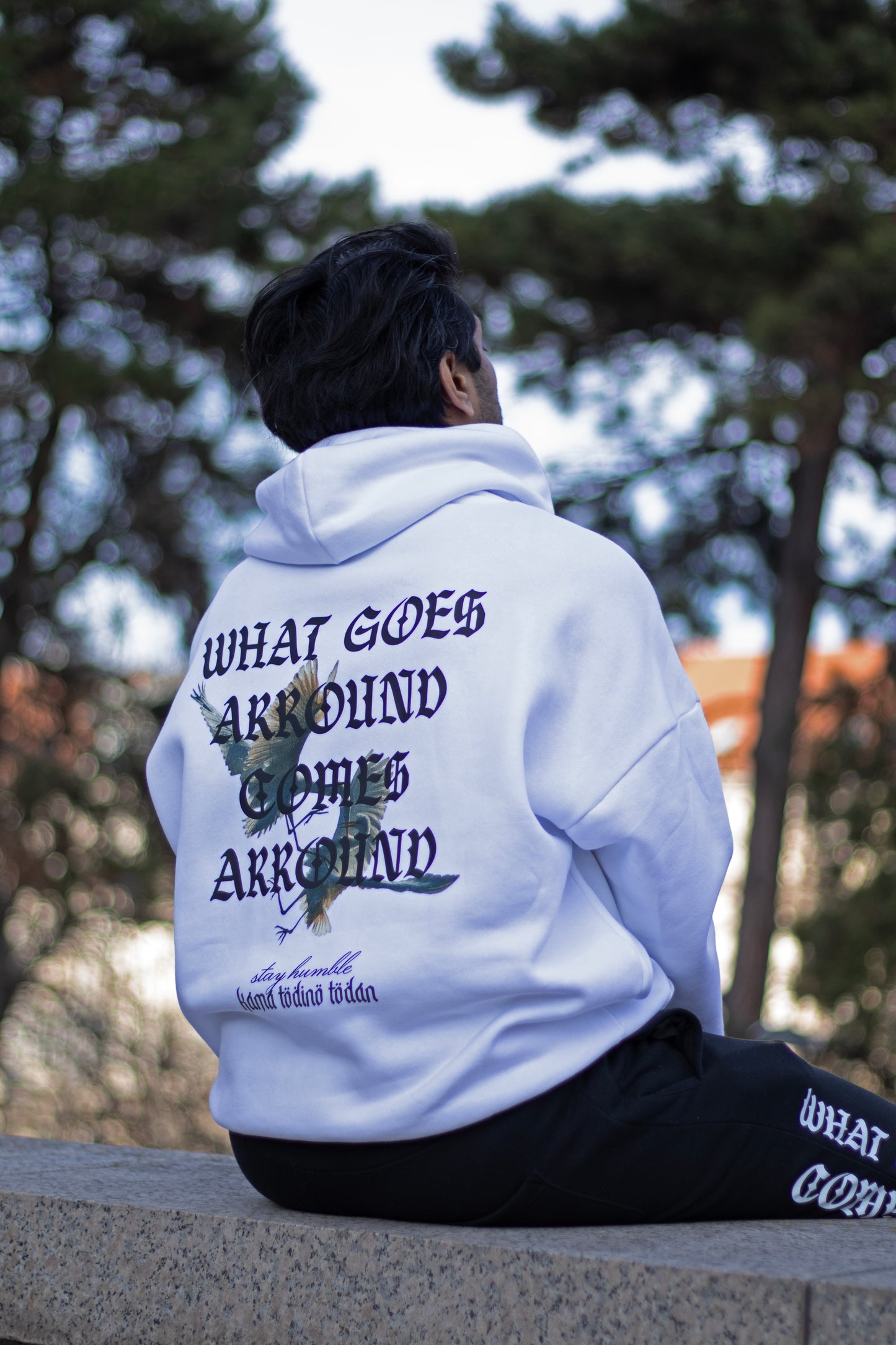 "what goes around comes around" HOODIE