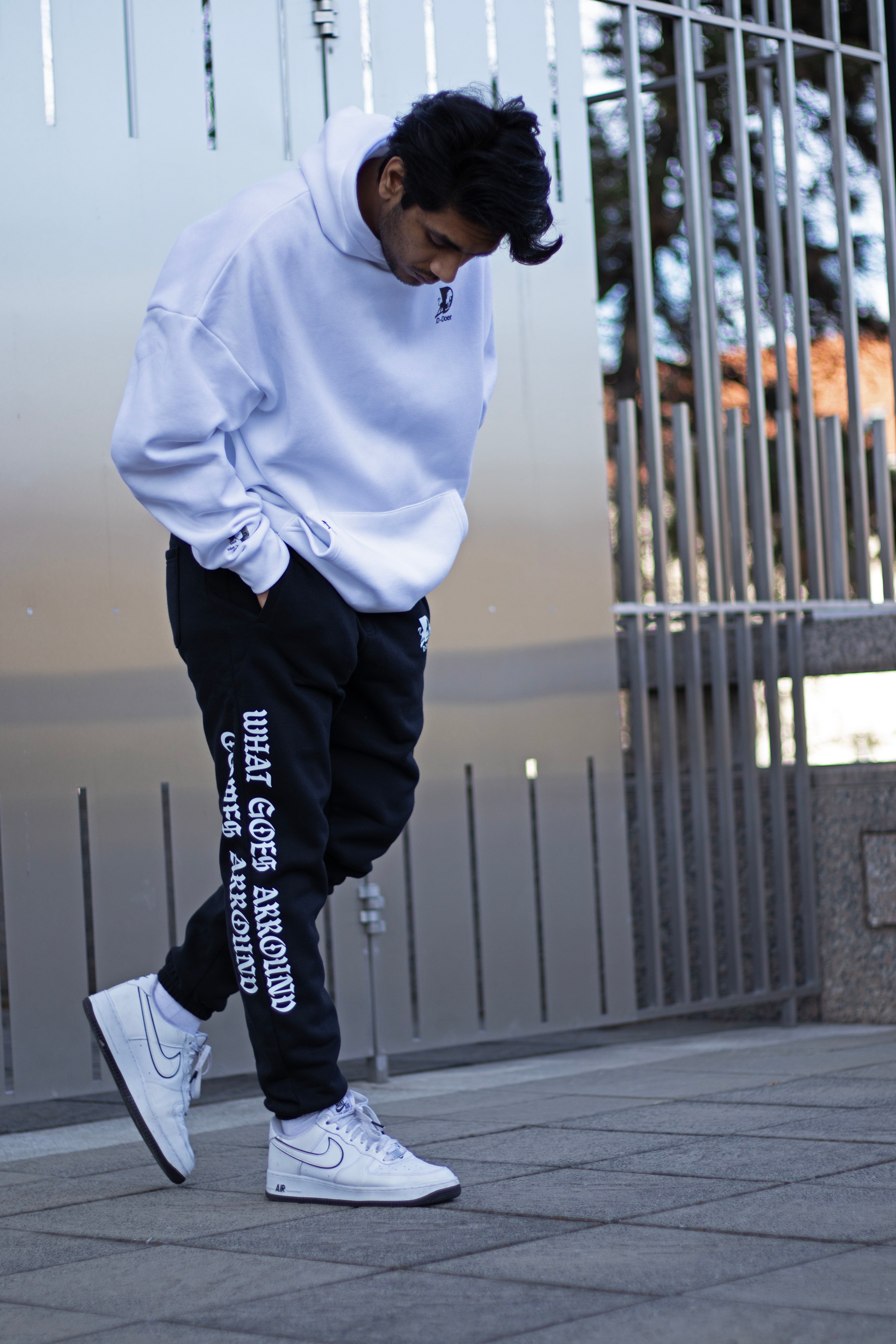 "WHAT GOES AROUND COMES AROUND" SWEATPANTS