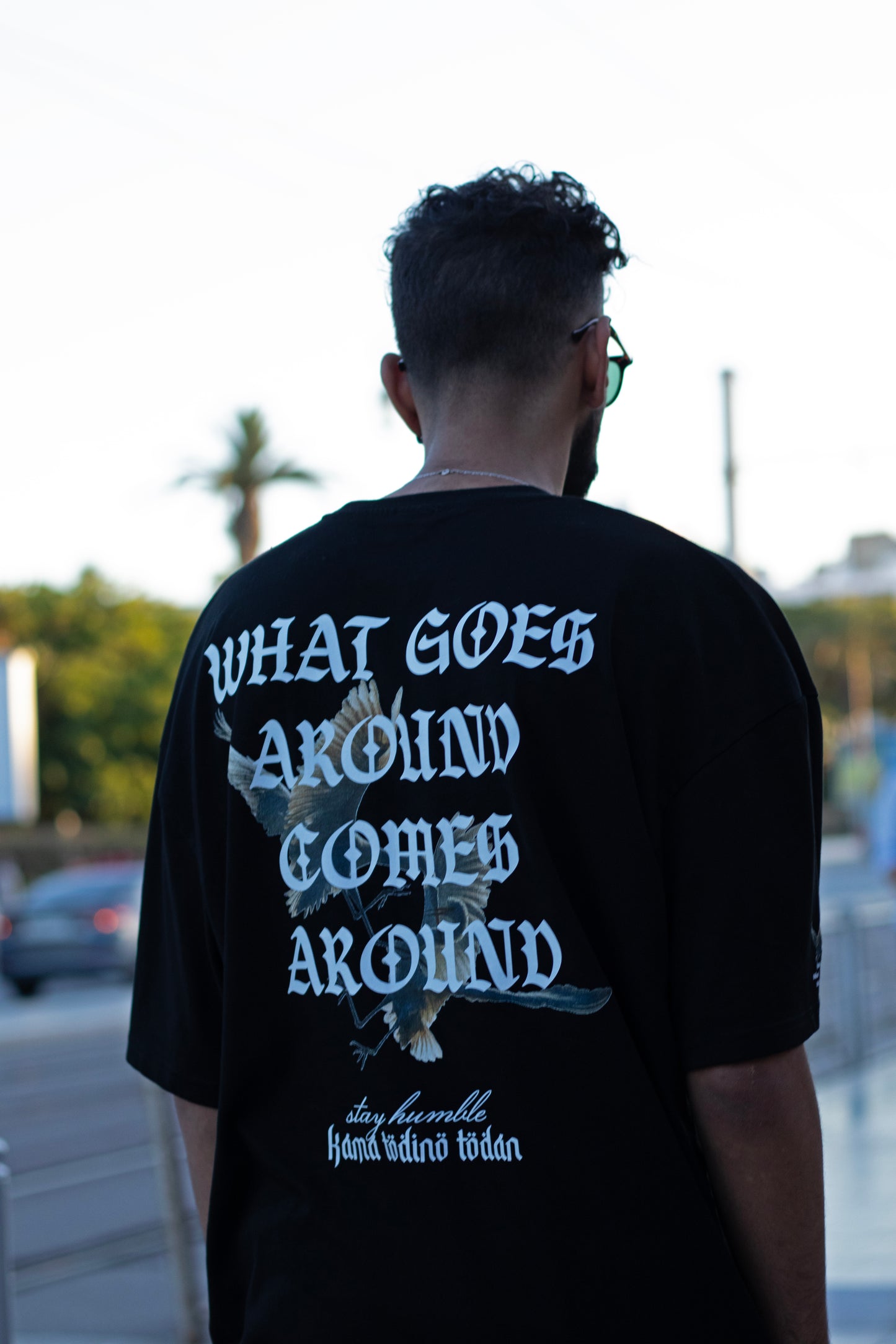 "what goes around comes around " T-SHIRT