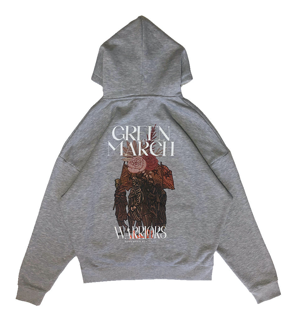 "GREEN MARCH" HOODIE