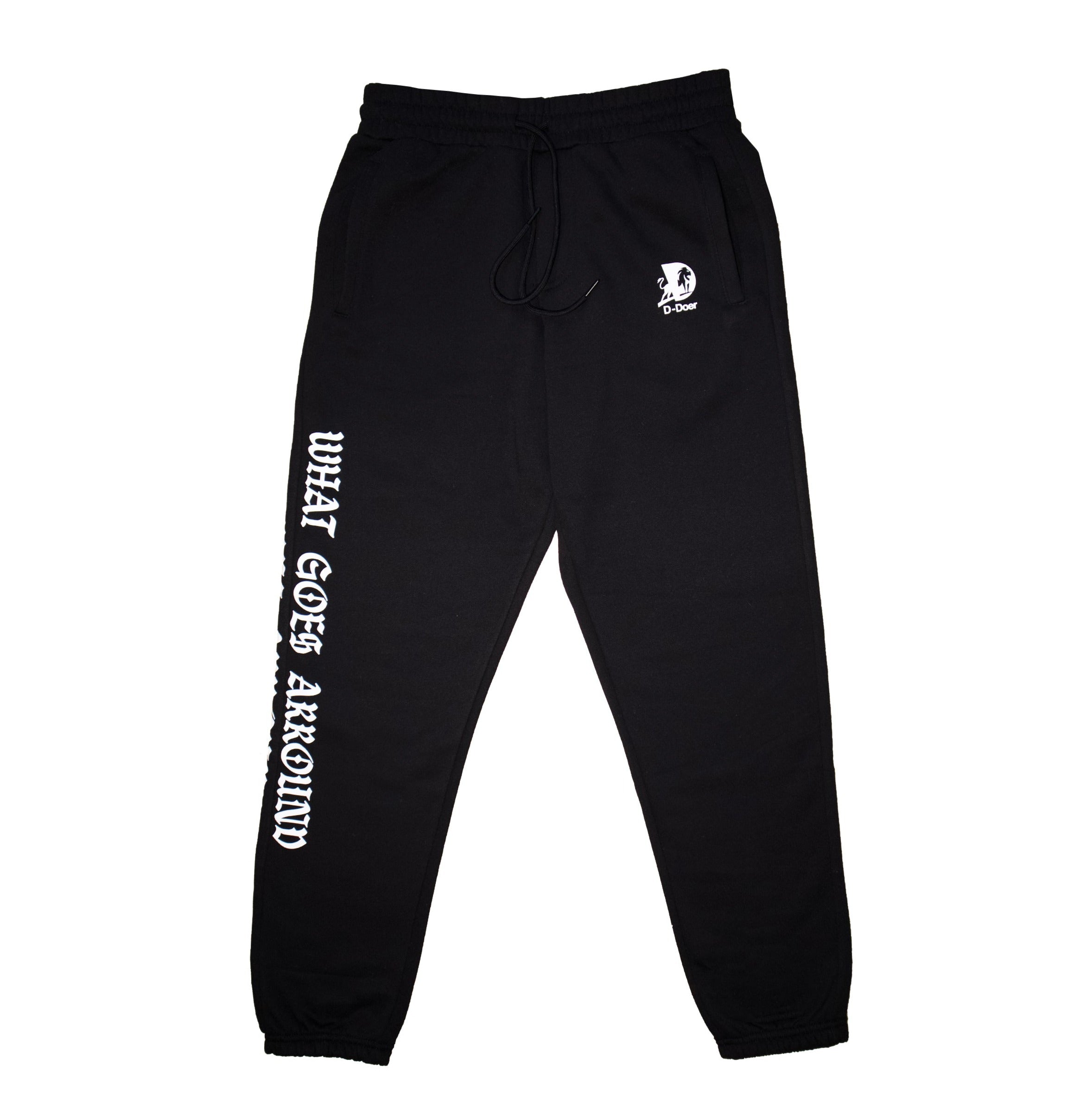 "WHAT GOES AROUND COMES AROUND" SWEATPANTS